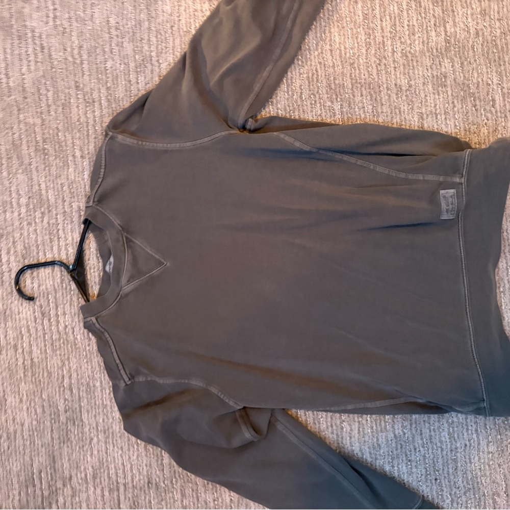 Eddie Bauer Gray Long Sleeve Shirt